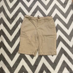 Boys khaki Old Navy shorts